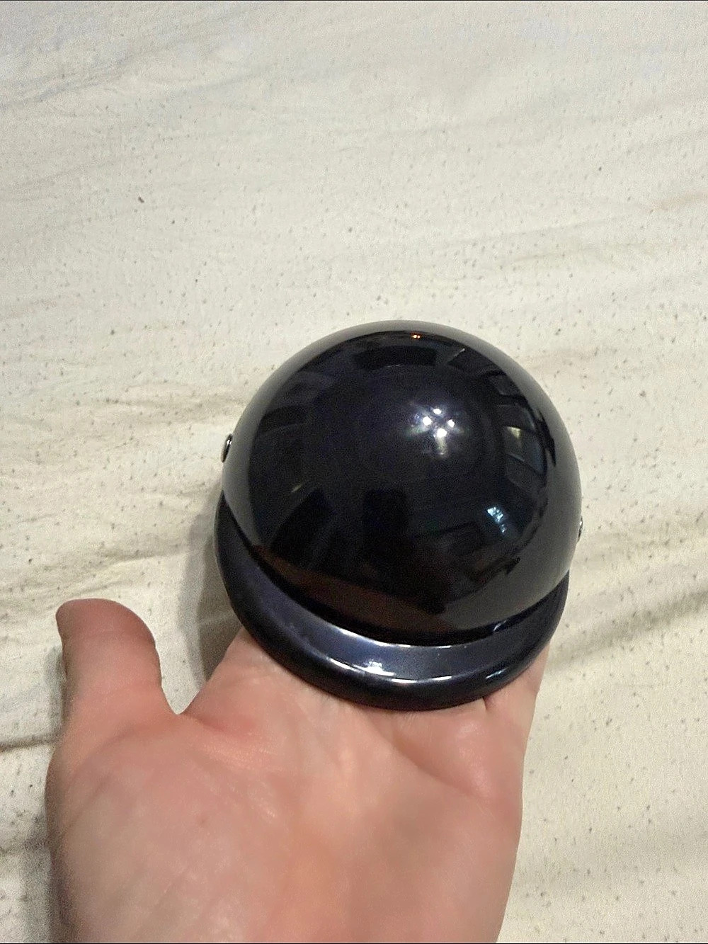 Cute Black Protective Helmet